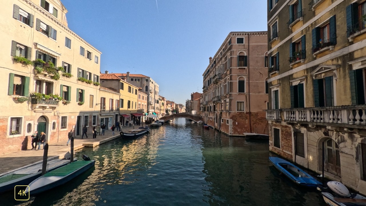Venice Walking Tour | From Santa Lucia to St. Mark&rsquo;s Square | Cinematic 4K