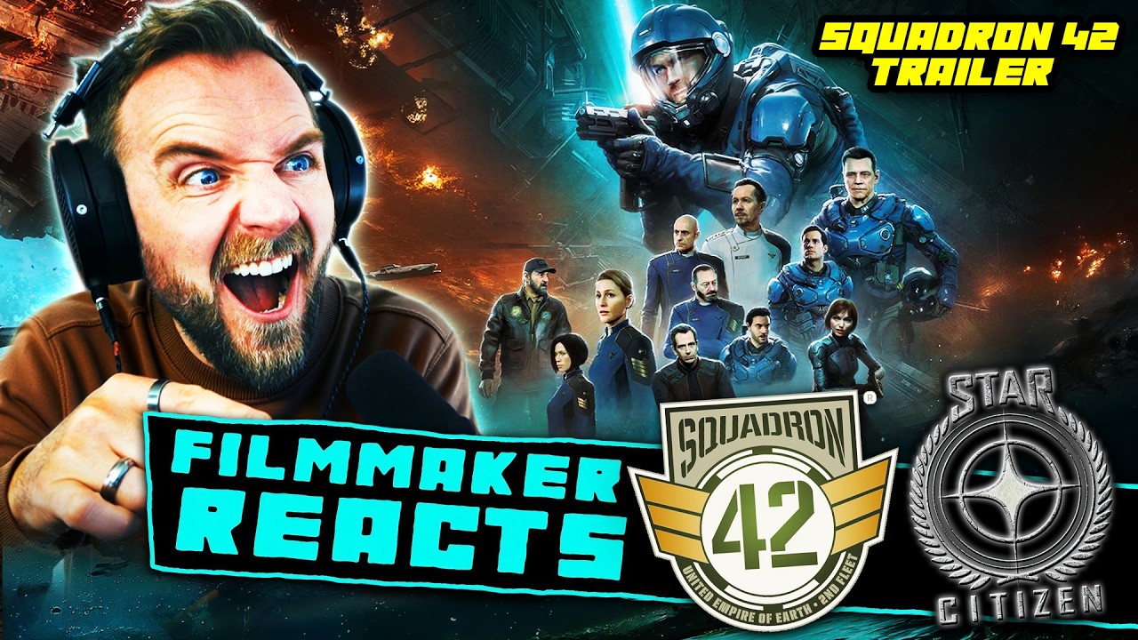 Кинорежиссер смотрит Squadron 42 | Официальный трейлер из списка желаемого | The Oath!