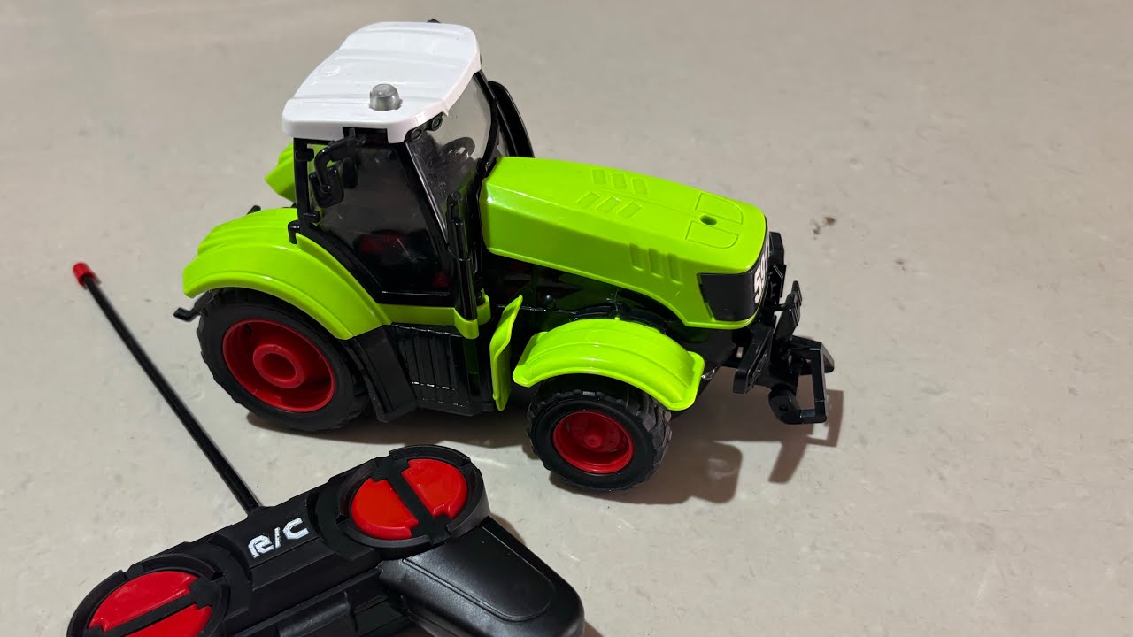 Unboxing RC Farmer Tractor 5911 Remote Control Tractor Video 
