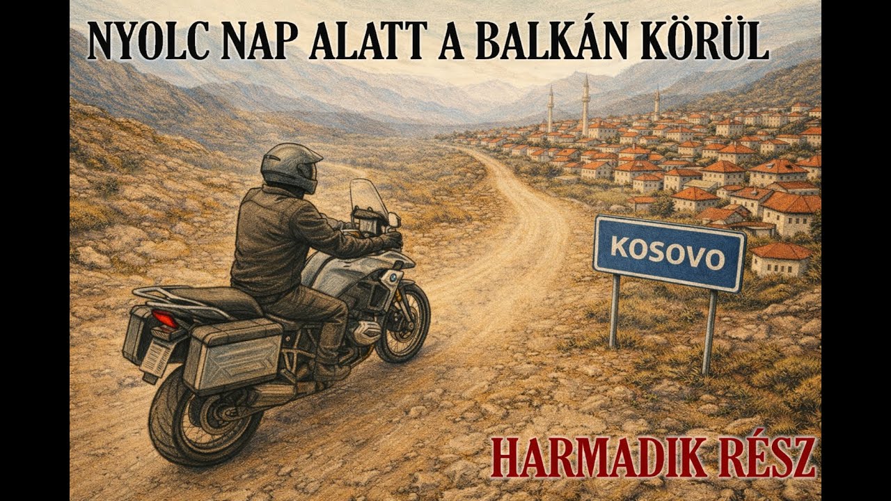 8 nap alatt a Balkán körül - Harmadik rész ( Koszovó-tol Nagyváradig )