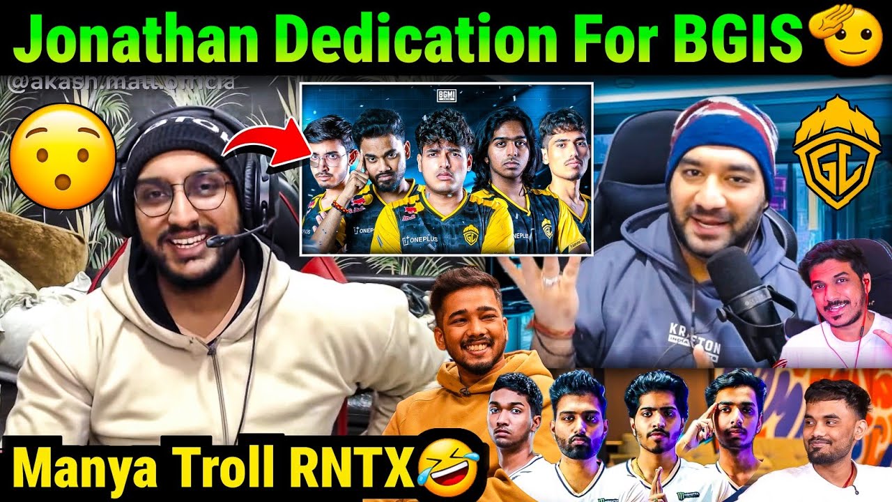 Sardarji React On Manya Troll RNTX🤣 Gamezo On Jonathan Deny MrBeast Collab For BGIS😲