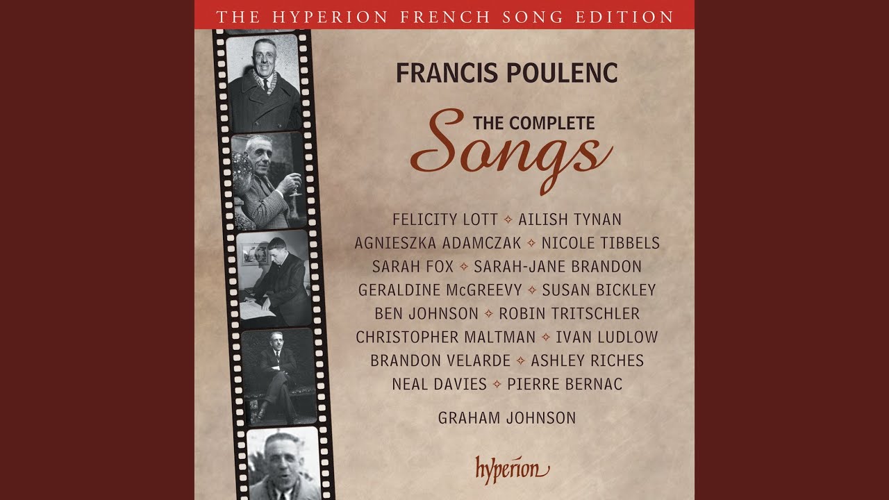 Poulenc: Po&egrave;mes de Ronsard, FP 38a: No. 5, &Agrave; son page