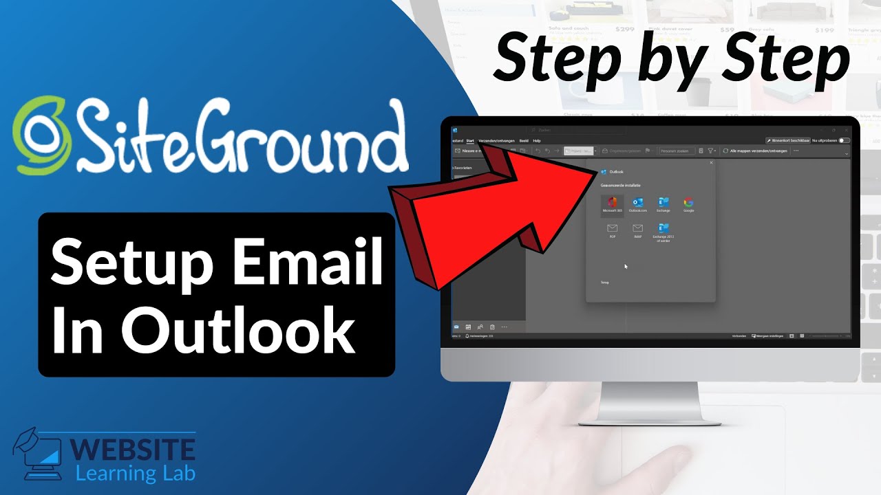 SiteGround Email Setup In Outlook