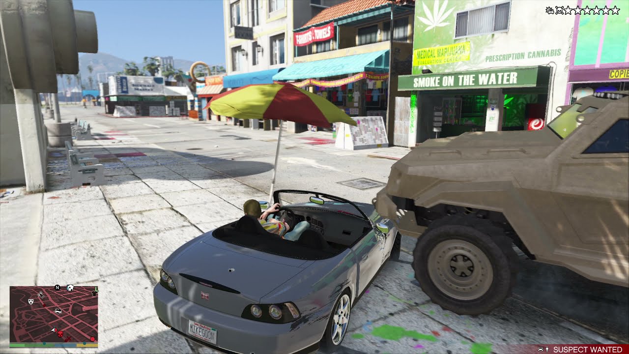 GTA 5 - Debra's Apartment Shootout + Six Star Escape