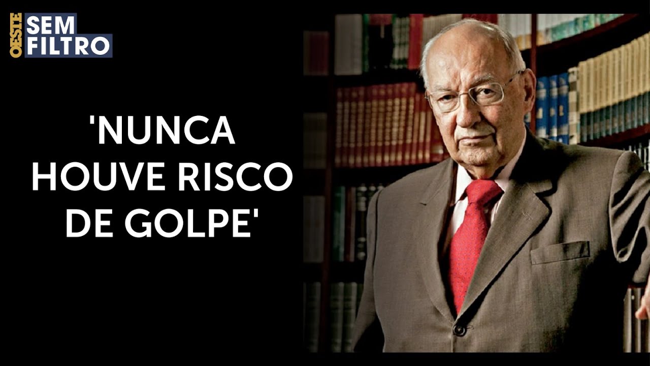 Ives Gandra: 'Função das Forças Armadas é garantir a lei e a ordem [...] Jamais romper'