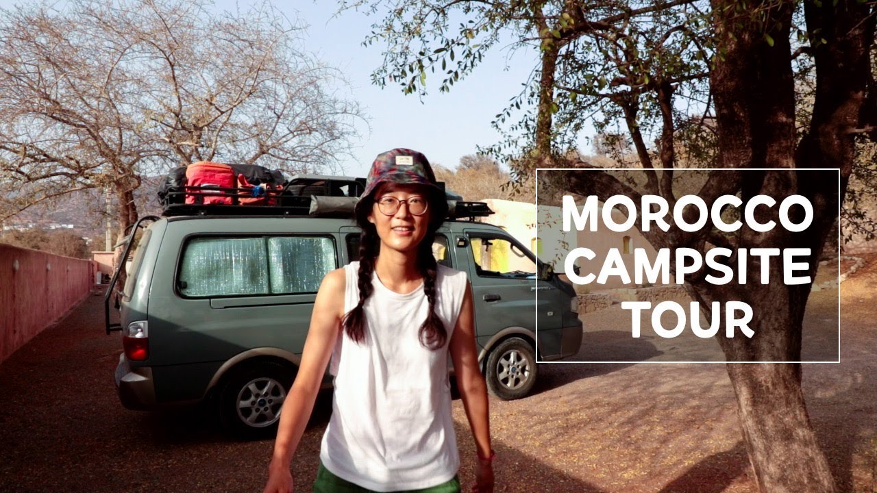 How Cool Are Morocco Campsites! - Van Life in Morocco
