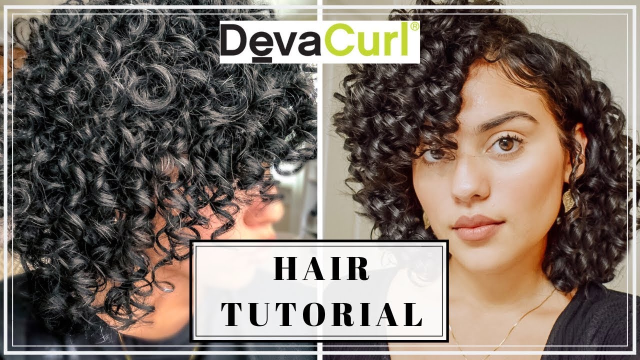DevaCurl Routine! Styling Curly Hair! Step By Step! 3B Hair!