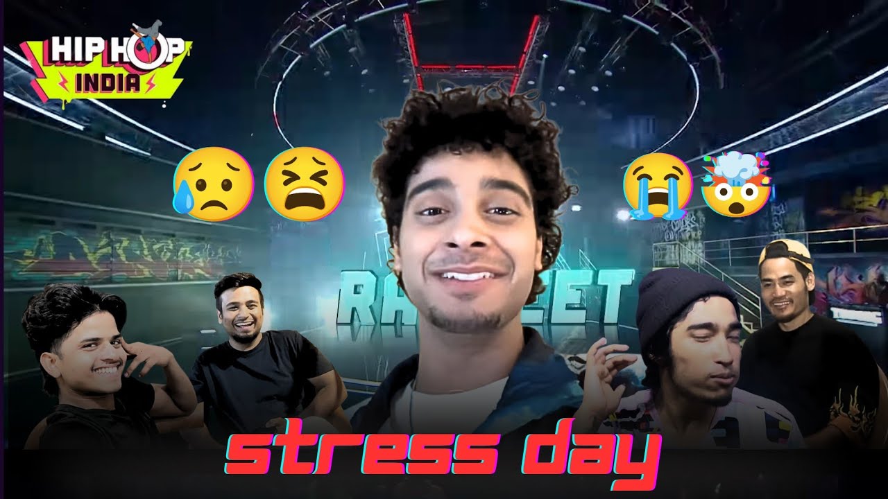 HIPHOP INDIA 2 KA SABSE STRESS DAY 😭🥲|ALL CONTESTANT BTS 😮‍💨 ￼￼ #hiphopindia