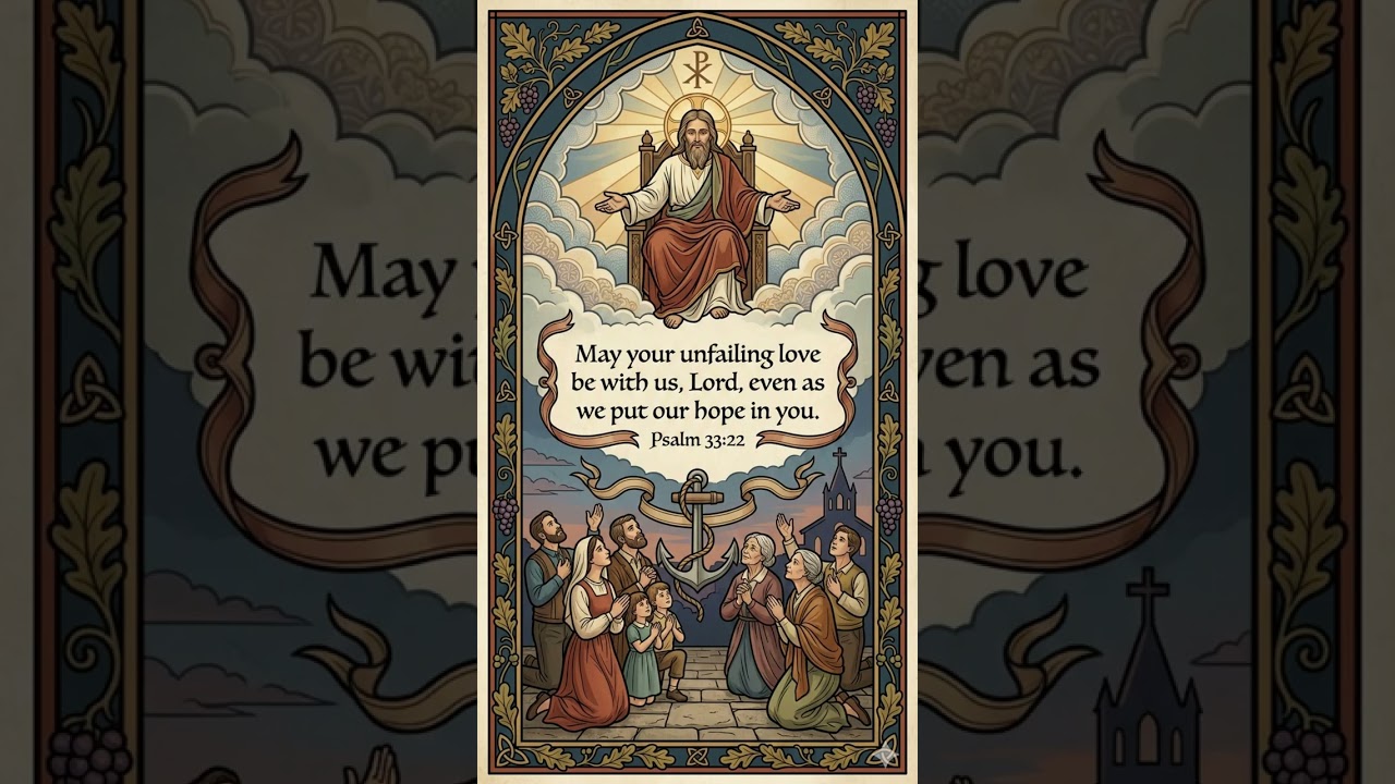 திபா 33: 4-5. 18-19. 20,22 (பல்: 22) #dailypsalms #tamilchristiansongs #catholic #jesus #blessings