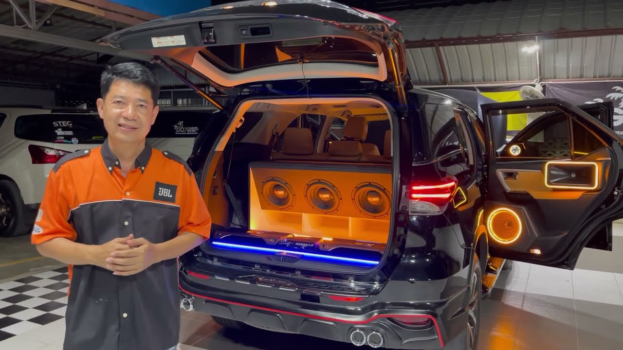 3ดอกเน้นๆ JBL GTi USA 🇺🇸 ยกเวทีคอนเสิร์ตJBL มาอยู่บนรถToyota Fortuner
