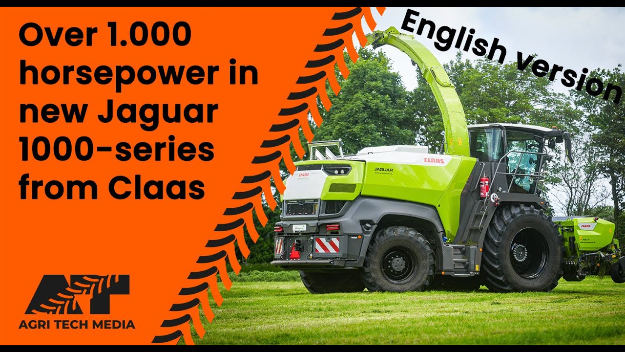 🇬🇧 Over 1.000 horsepower in new Jaguar 1000-series from Claas