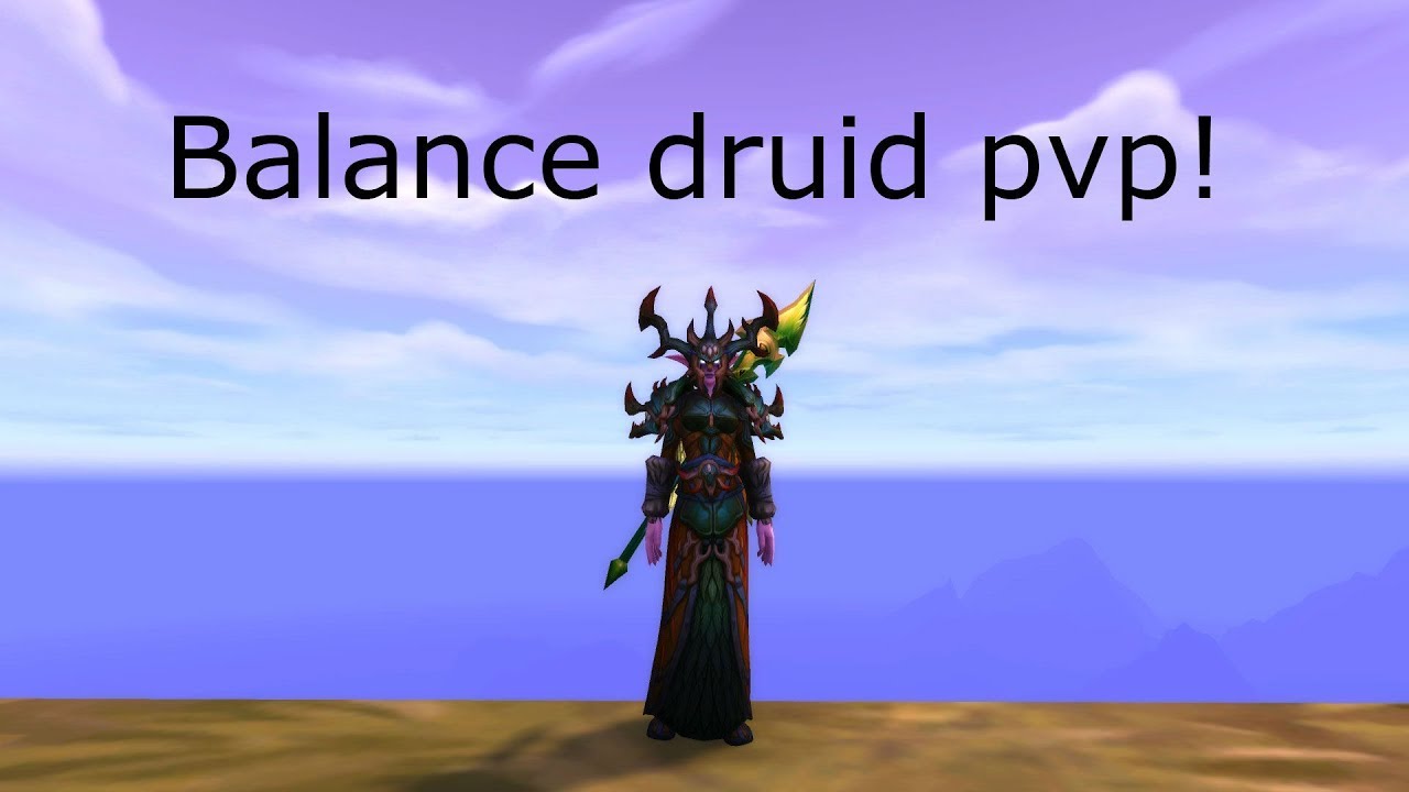 Finishing conqueror of azeroth - balance druid pvp warmode 8.1