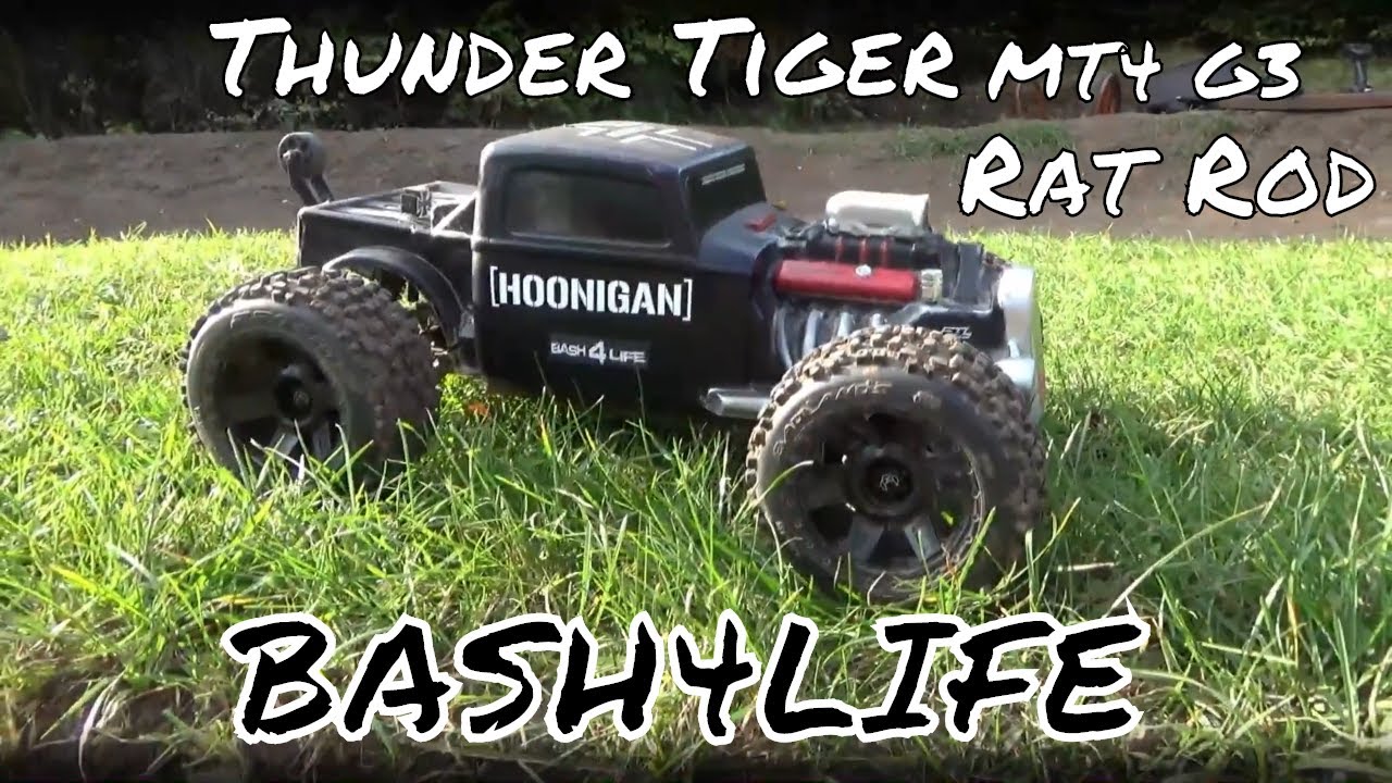 THUNDER TIGER MT4 G3 RAT ROD RC MONSTER TRUCK [BASH4LIFE]