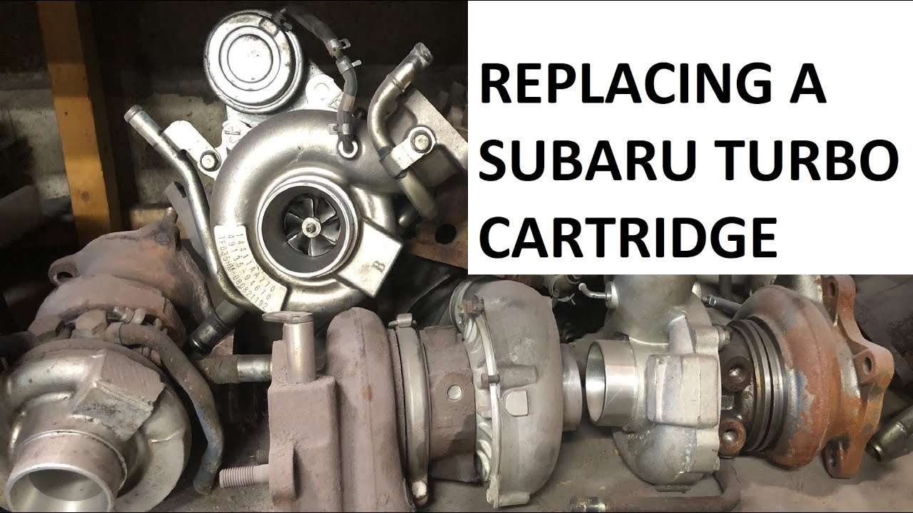 How To Replace Subaru VF Turbo Cartridge