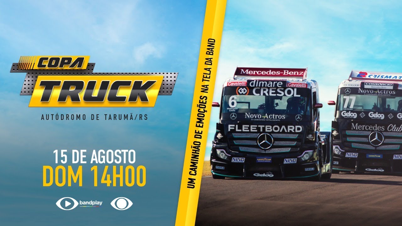 COPA TRUCK 2021 - ETAPA DE TARUMÃ | 15/08/2021 - CORRIDA COMPLETA