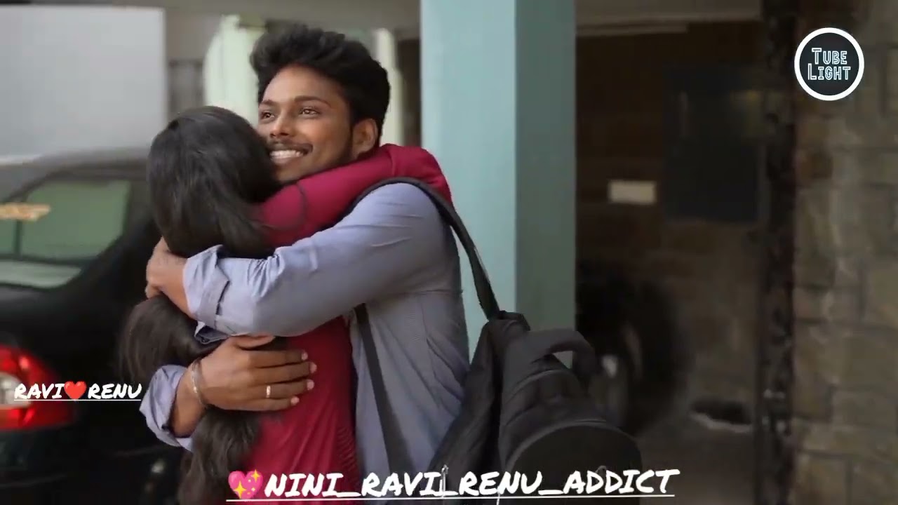 Ravi ❤️Renu/partha muthaal nalley song ♥️🤗/niraimatha nilave 😍