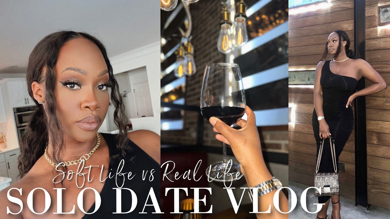 SOLO DATE VLOG | Living a Realistic Soft Life | Maya Galore