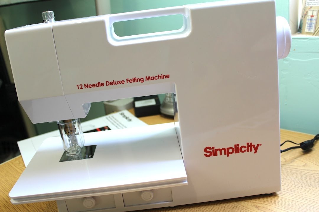 Simplicity 12 Needle Deluxe Felting Machine- Product Review