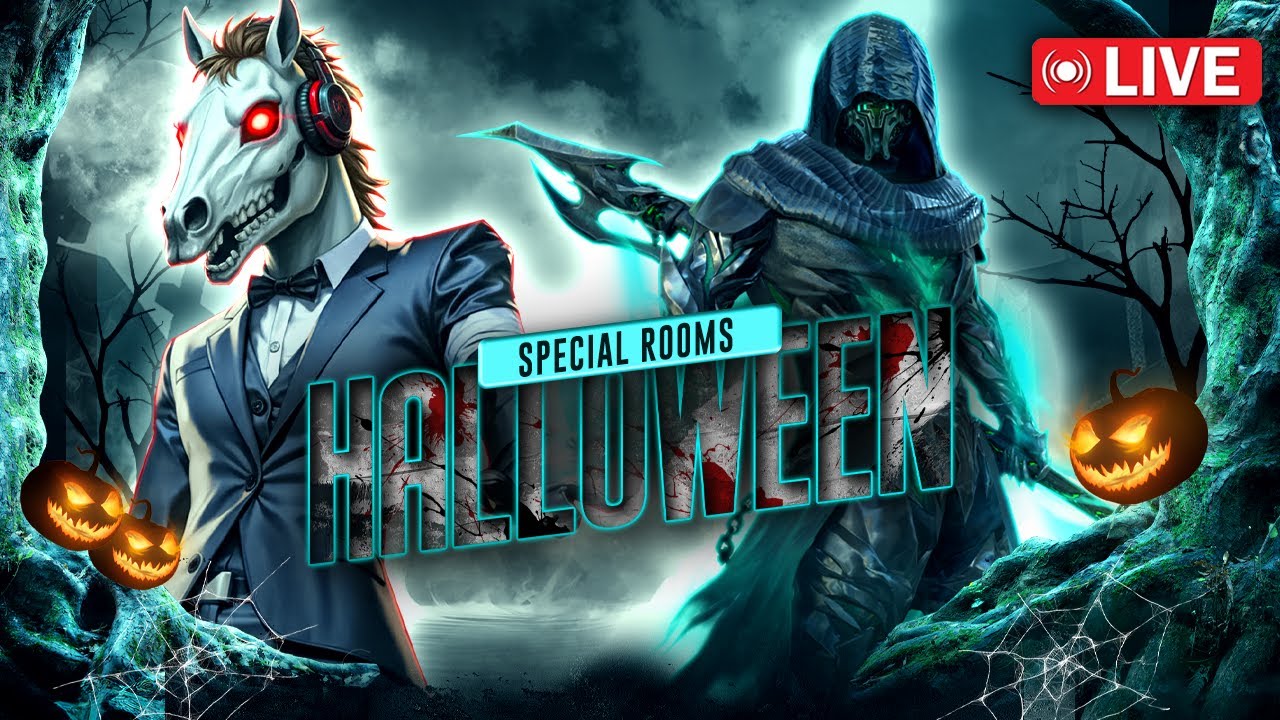 Halloween FUN Spooky Rooms in Blood Strike 🎃