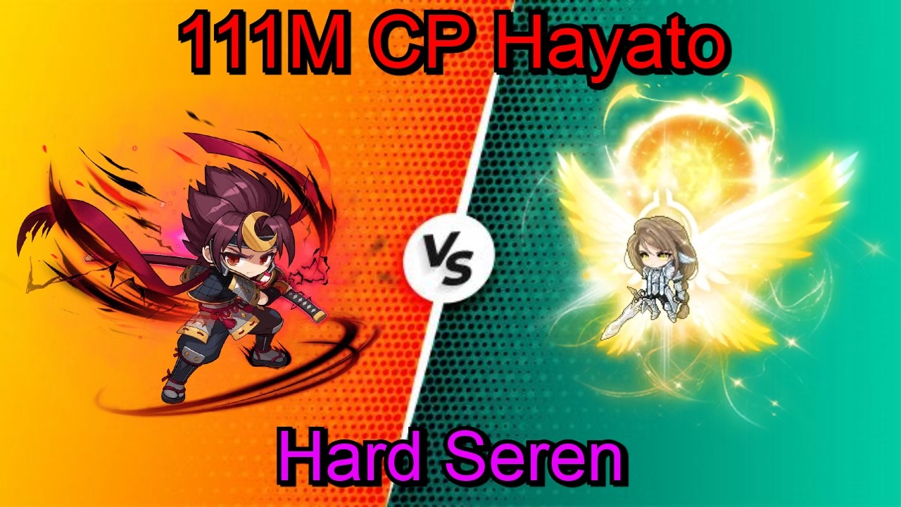 [Maplestory Kronos] 111M CP Hayato Solo Hard Seren