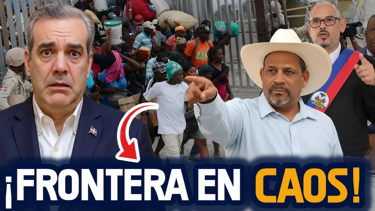 ⚠️ Caos en la frontera: motoristas HA1T1ANOS se rebelan en Dajab&oacute;n
