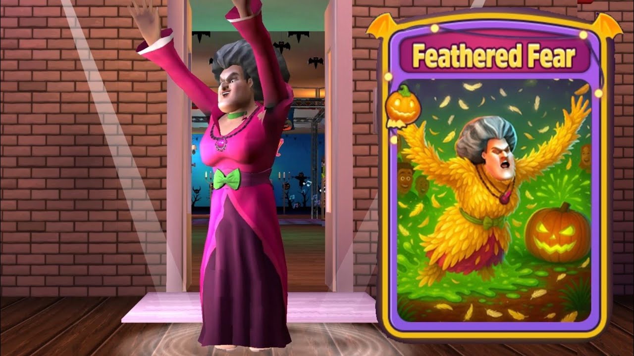 Scary Teacher Feathered Fear