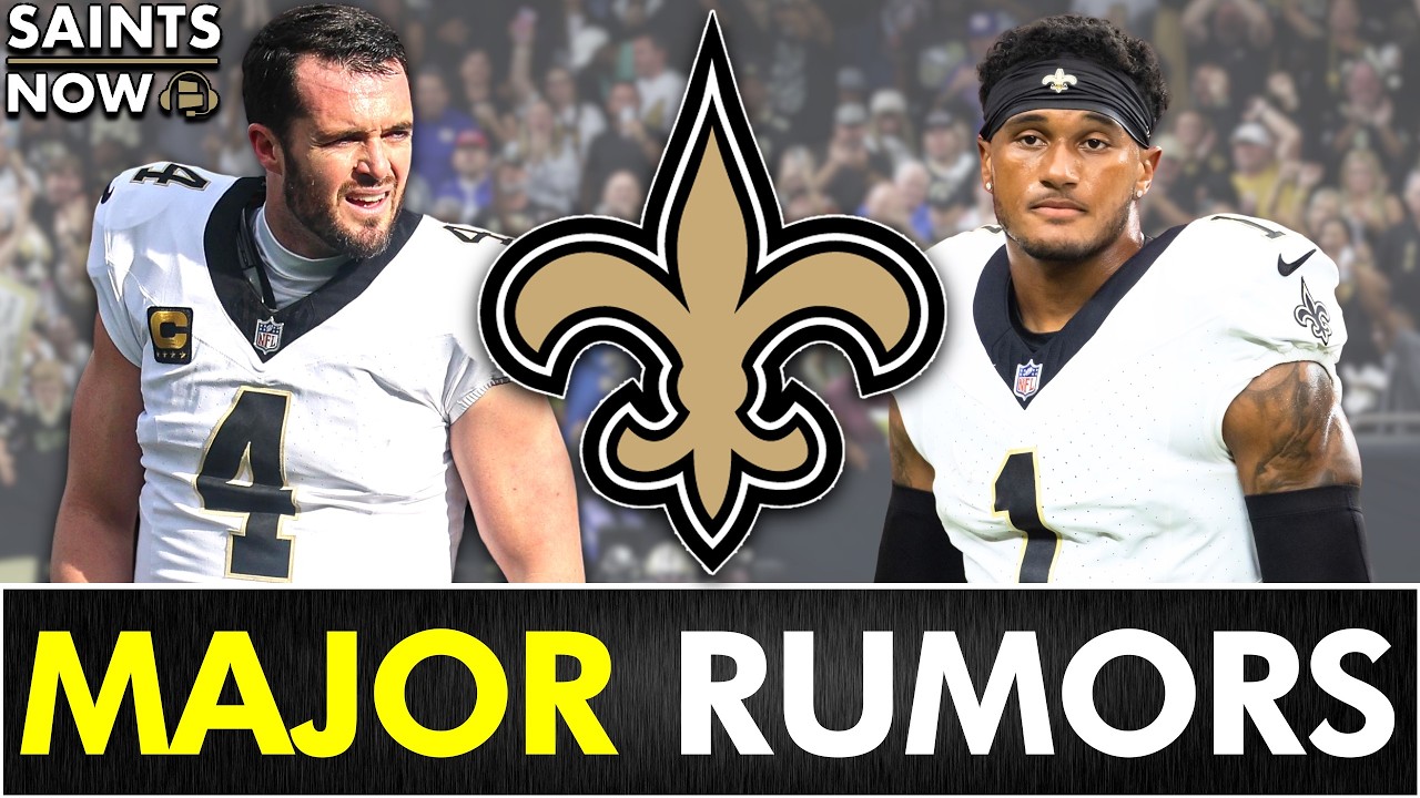 MAJOR Saints Rumors: Derek Carr UPDATE + Alontae Taylor Sends A Cryptic Message…