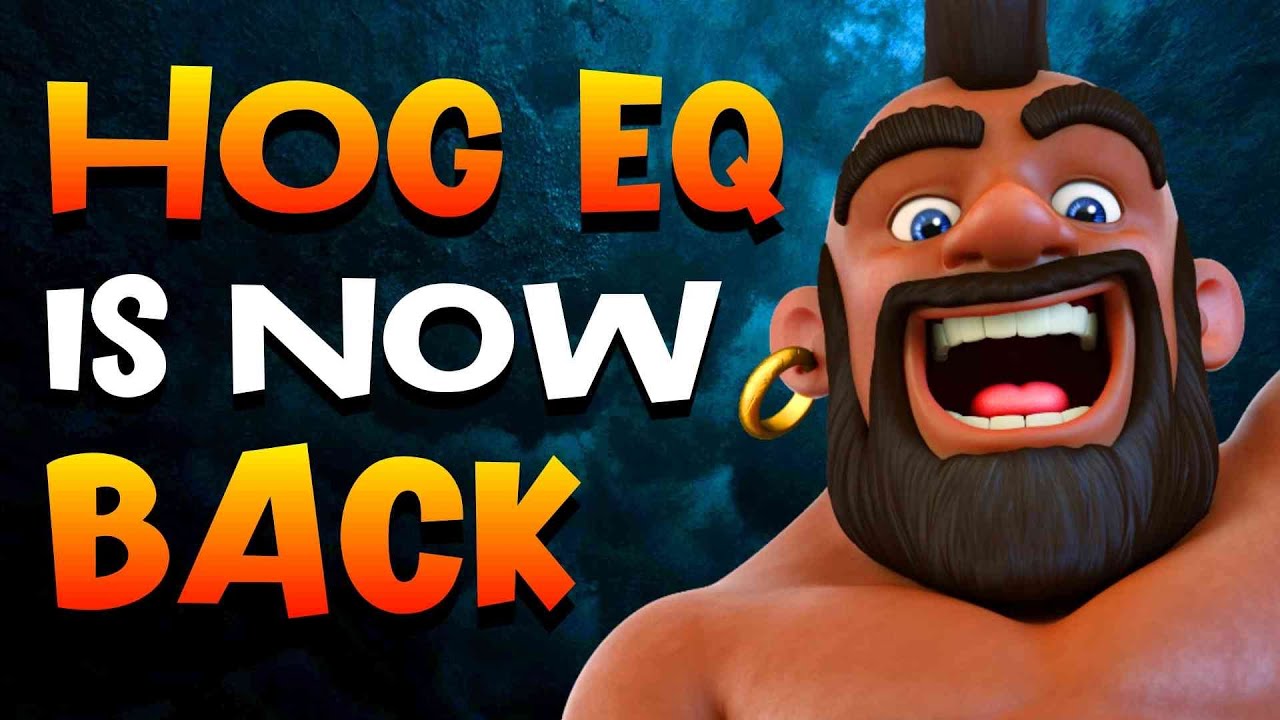 The #1 Hog EQ Deck RETURNS to Clash Royale