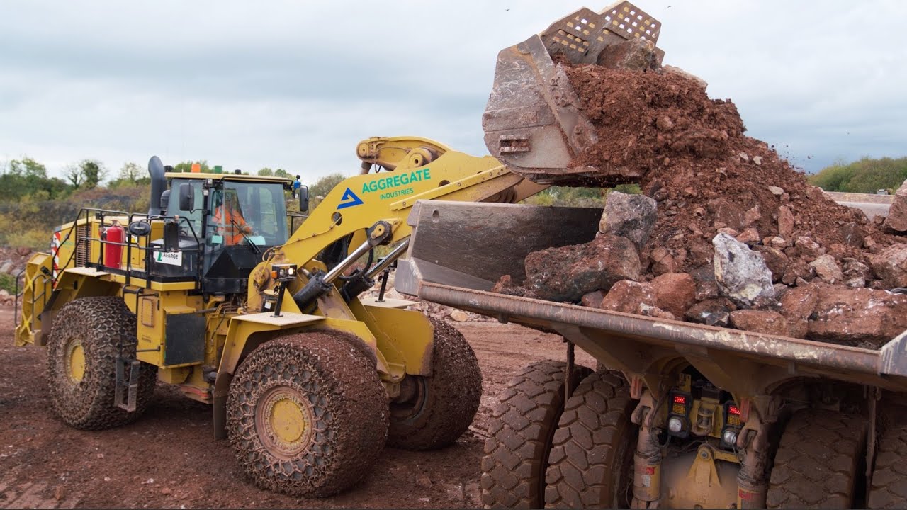 Cat 988K Operator's View