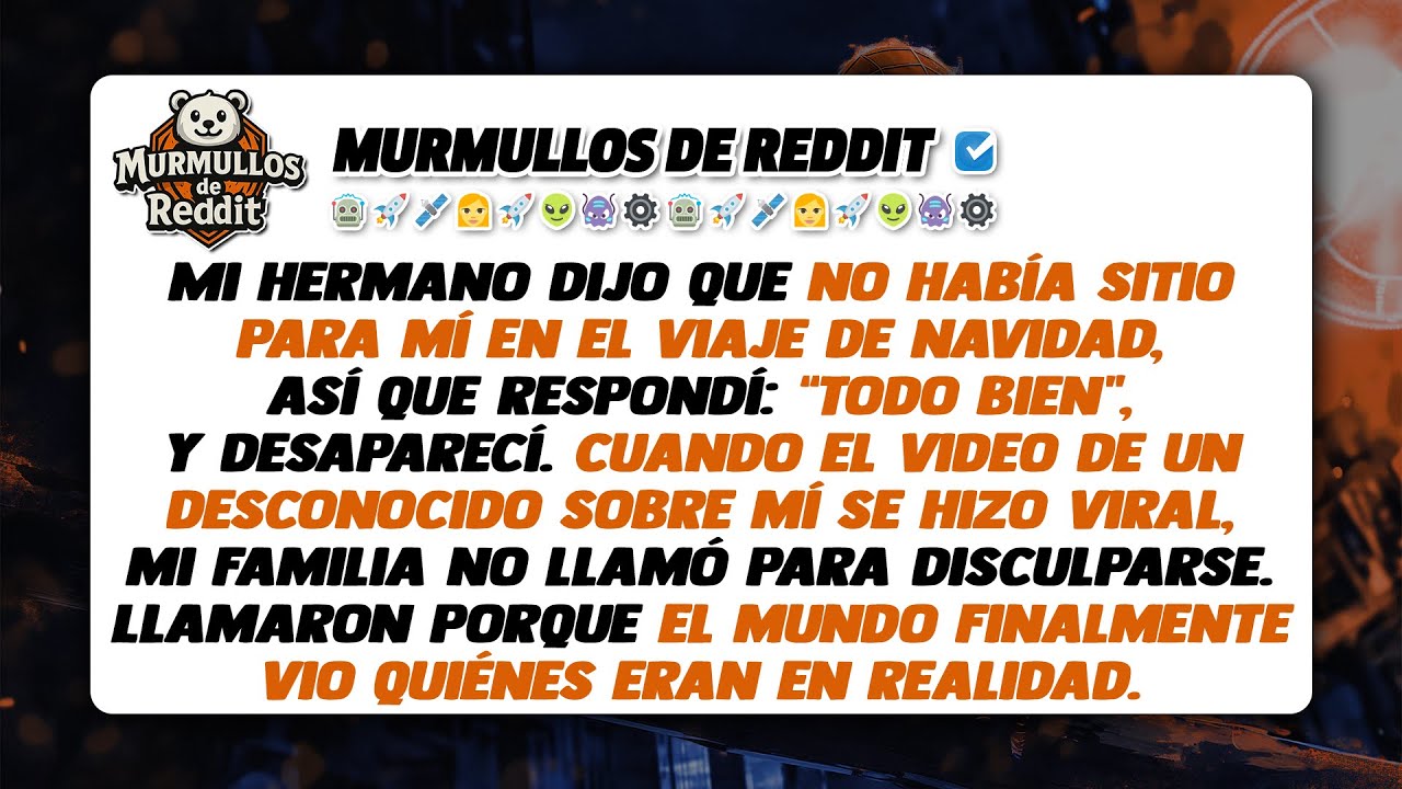 ¡Mi hermano menor dijo que no había sitio para mí en el viaje de Navidad, pero cuando viajé sola...