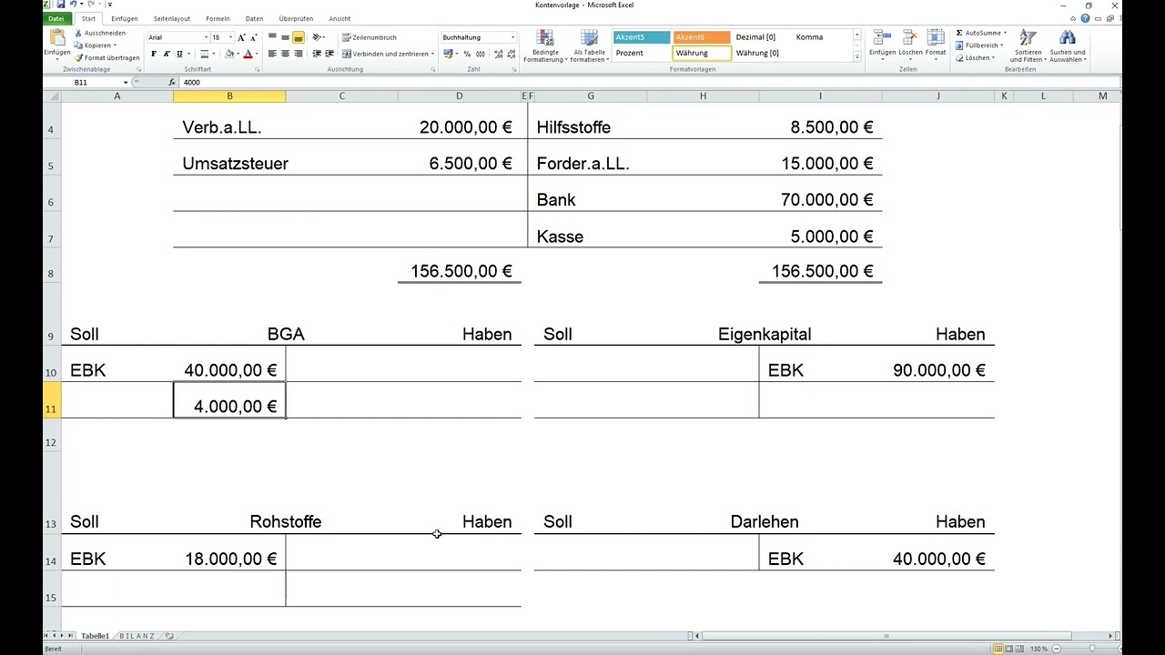 Buchen mit Umsatzsteuer und Vorsteuer GANZE Aufgabe, aufwandsorientiert IKSTK2132 Prüfungstrainer24