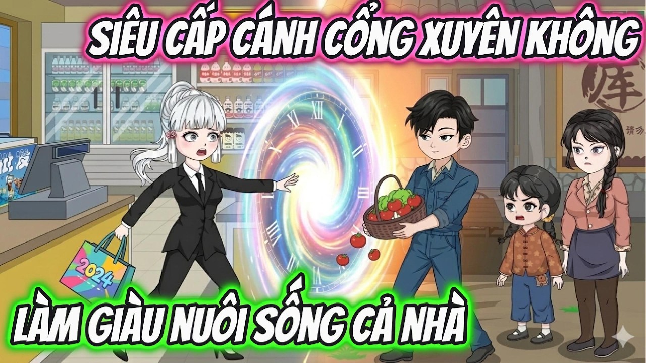 Siêu Cấp Cánh Cổng Xuyên Không, Làm Giàu Nuôi Sống Cả Nhà | Tiểu Hà Review