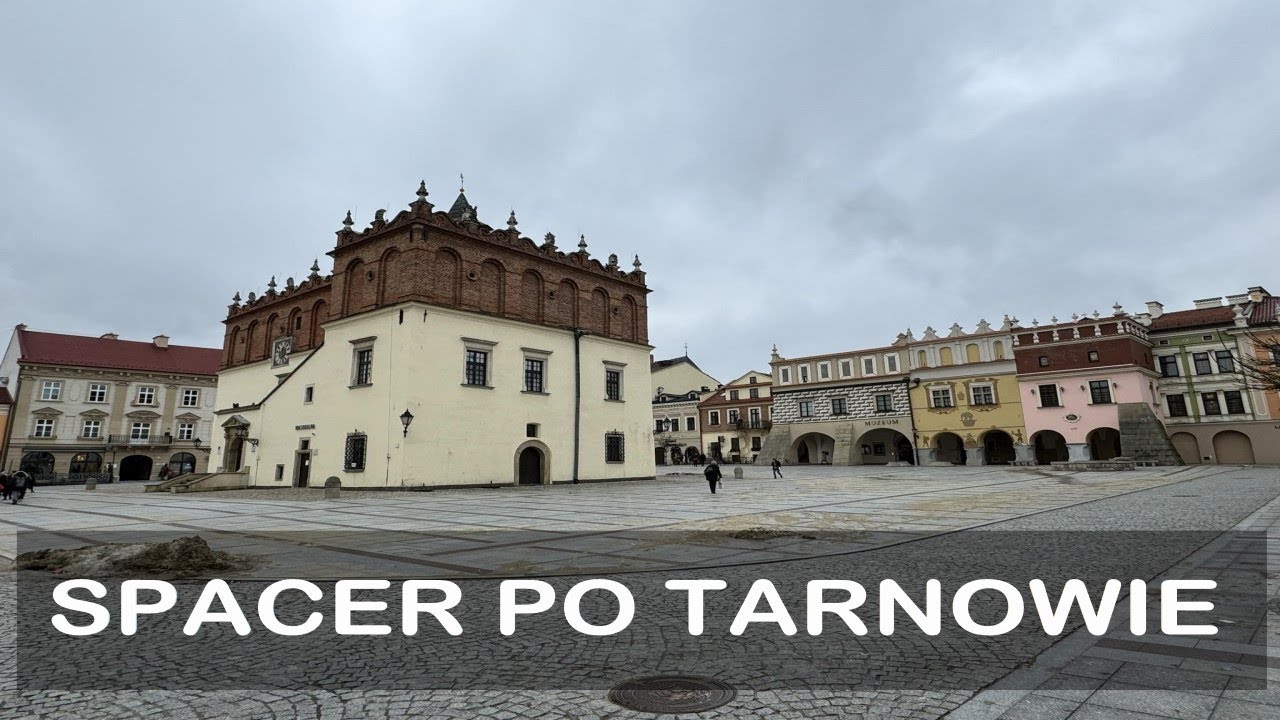 Tarnów 2024 - Spacer po pięknym mieście (4K Ultra HD)