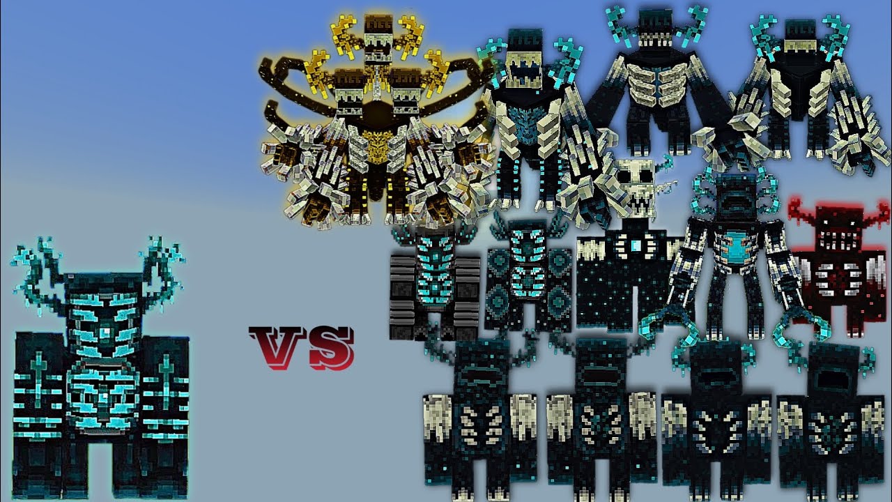 Zyden vs Warden Plus (Test Ver) | Minecraft Bedrock | Mob Battle