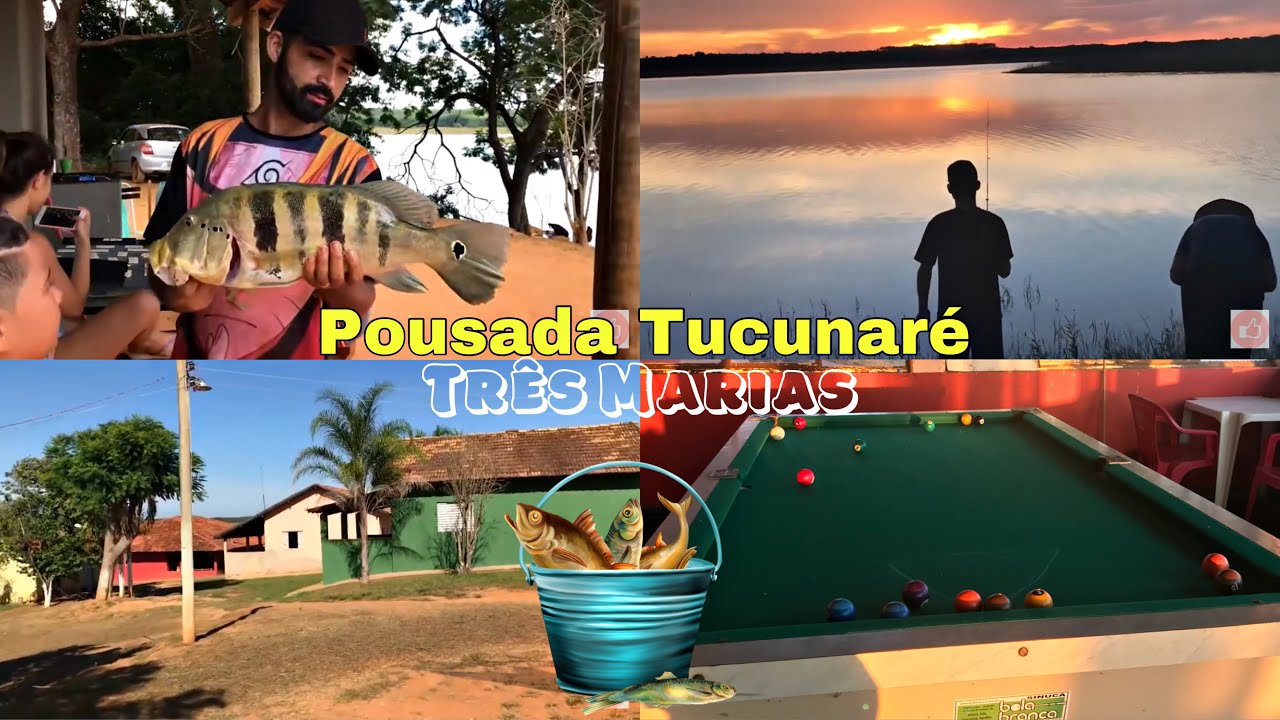 POUSADA TUCUNARÉ SÃO JOSÉ DO BURITI - TRÊS MARIAS - PESCARIA | Agnes Alves