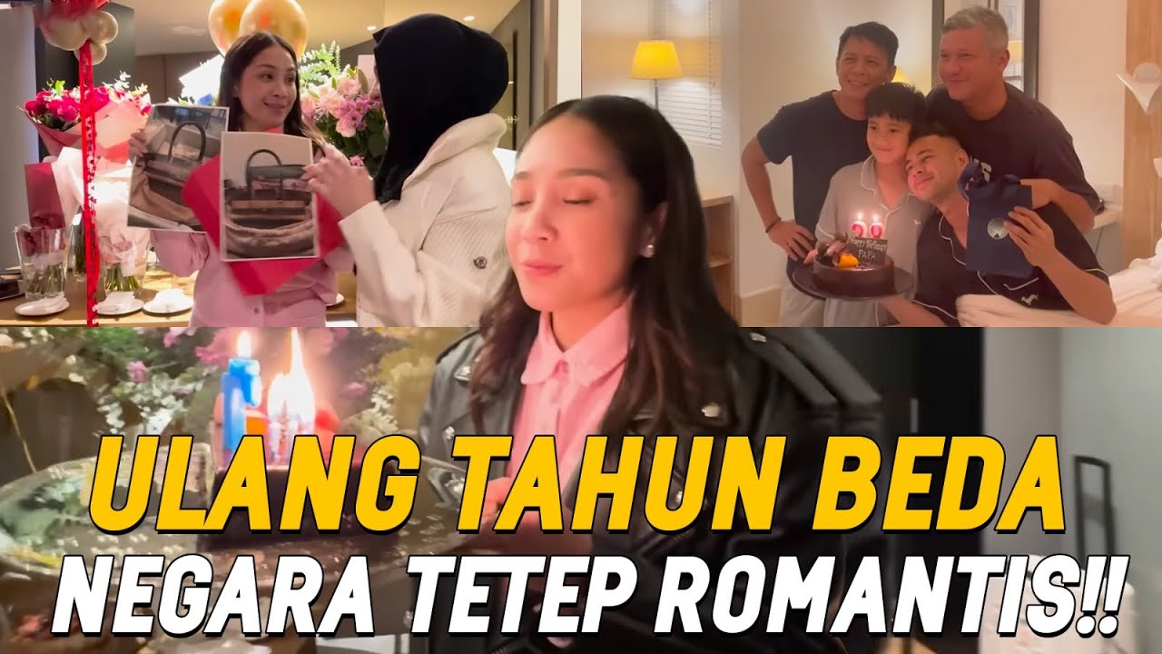 ULTAH RAFFI NAGITA TERUNIK SEPANJANG MASA!!!BEDA NEGARA TETEP SURPRISE TIADA HENTI…