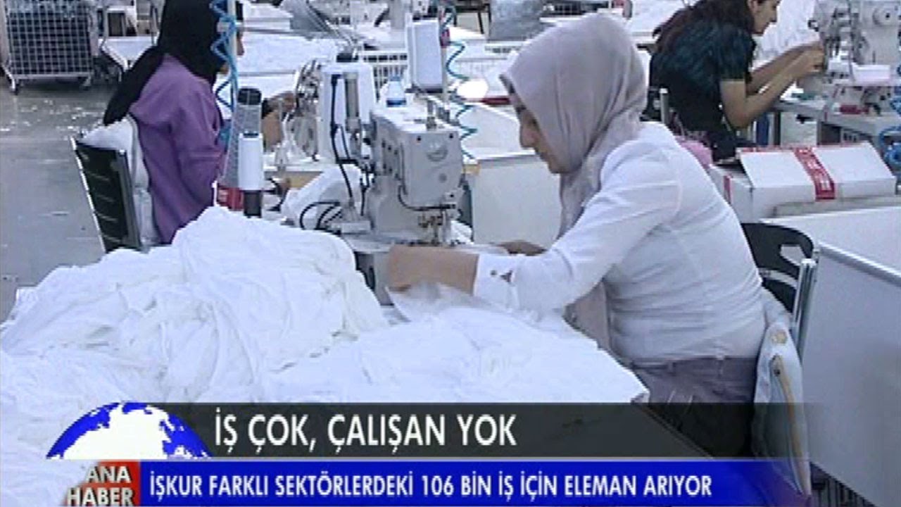 İŞKUR 106 BİN İŞ İÇİN ELEMAN ARIYOR AMA BULAMIYOR