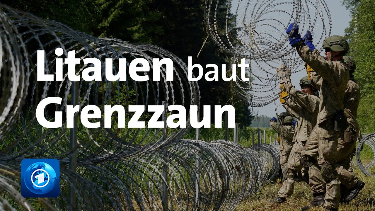 Litauen und Lettland im Flüchtlingsstreit mit Belarus