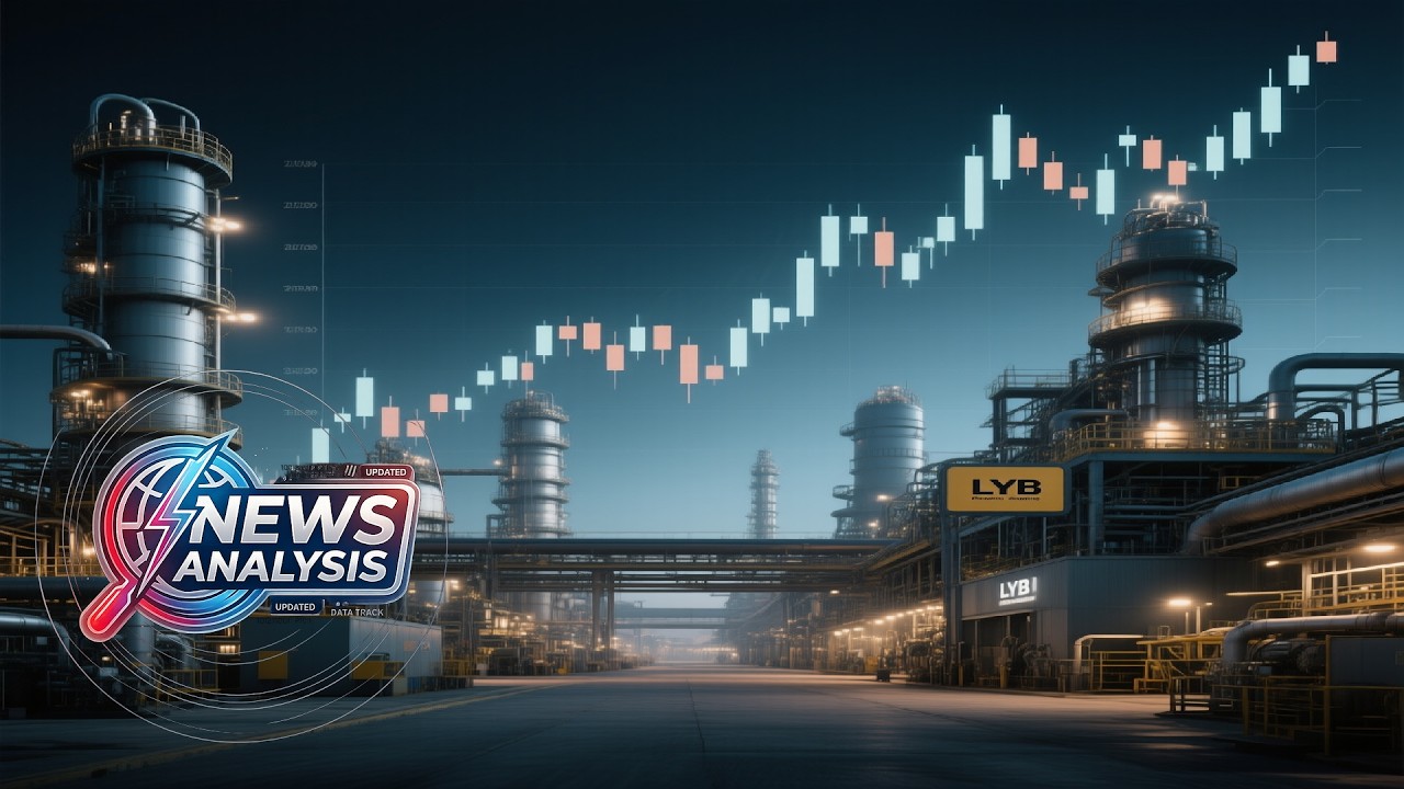 Как новости влияют на цену акций LyondellBasell Industries NV ($LYB) #LYB
