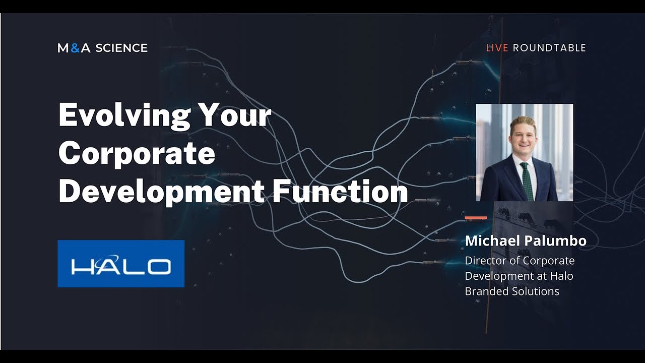 Evolving Your Corporate Development Function