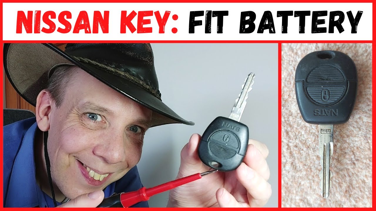 Nissan Key Fob: How To Replace Battery (Primera P11 144 & Almera)