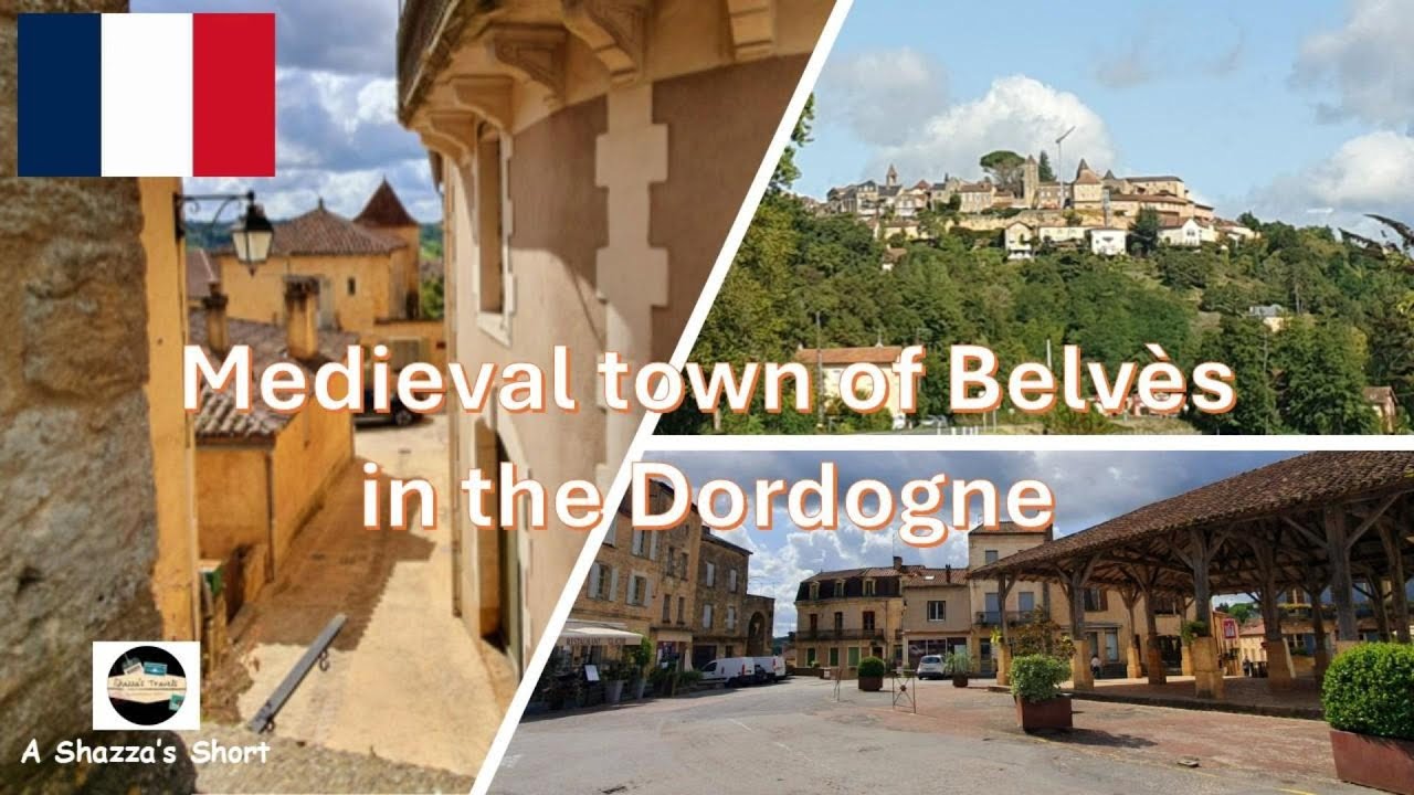 Medieval town of Belves in the Dordogne