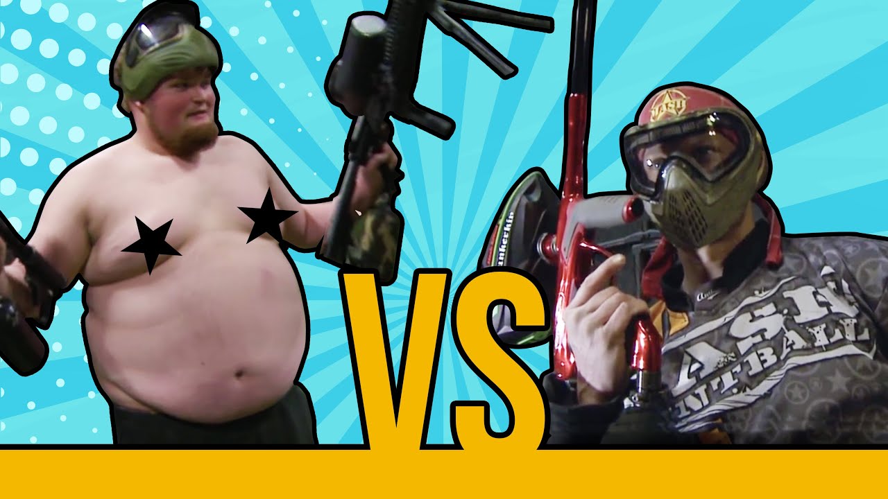 Kass Humor VS Sebban (världsmästare i paintball)