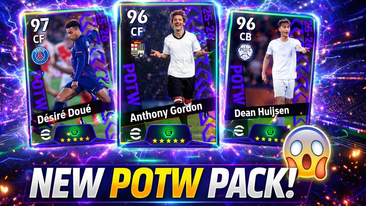 New Potw Pack! សប្តាហ៍នេះកីឡាកររឹតតែល្អ !!