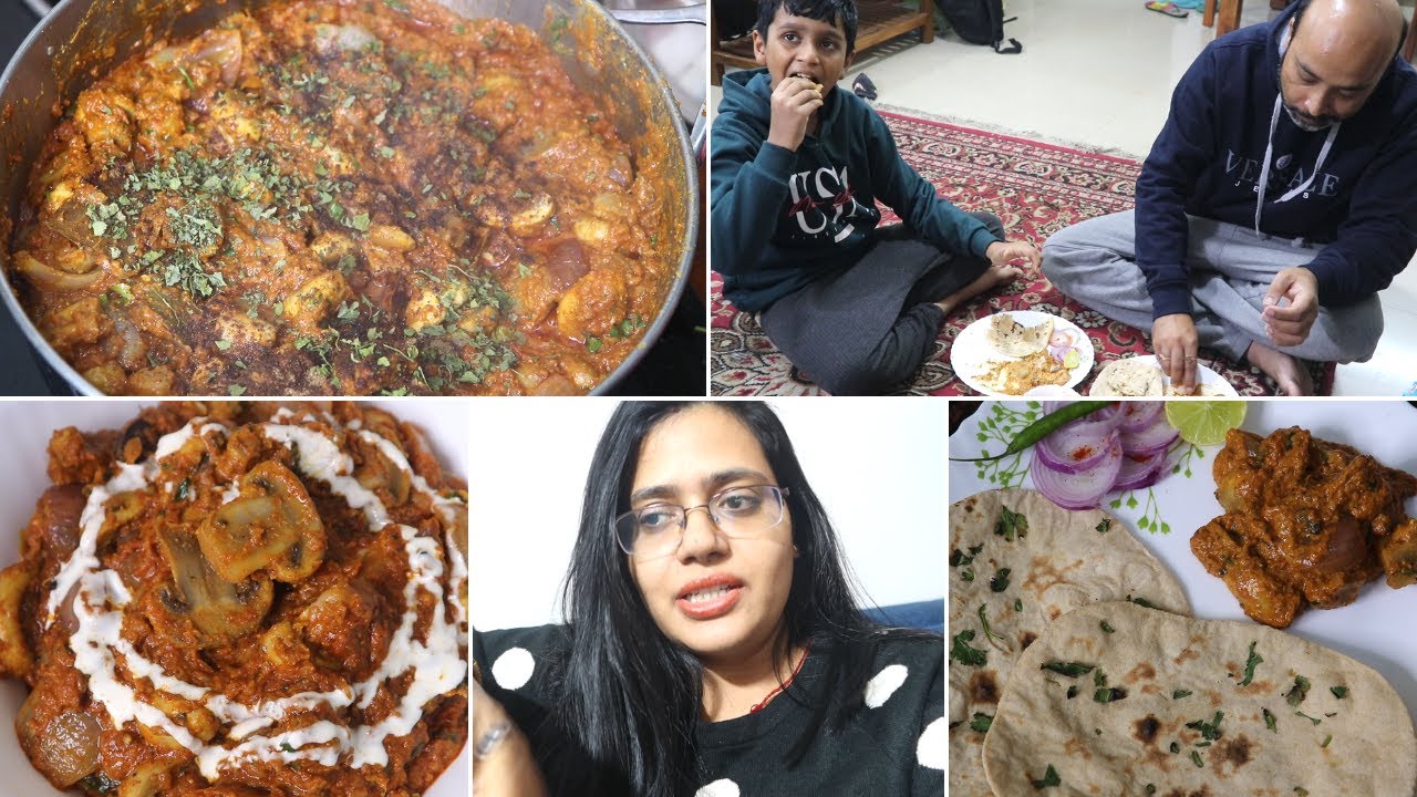 Naam Bhi Nahi Le Sakte....MUSHROOM 🍲ki ye recipe Pakka तारीफ 👏Dilayegi | Vlog | मशरूम Curry Recipe |