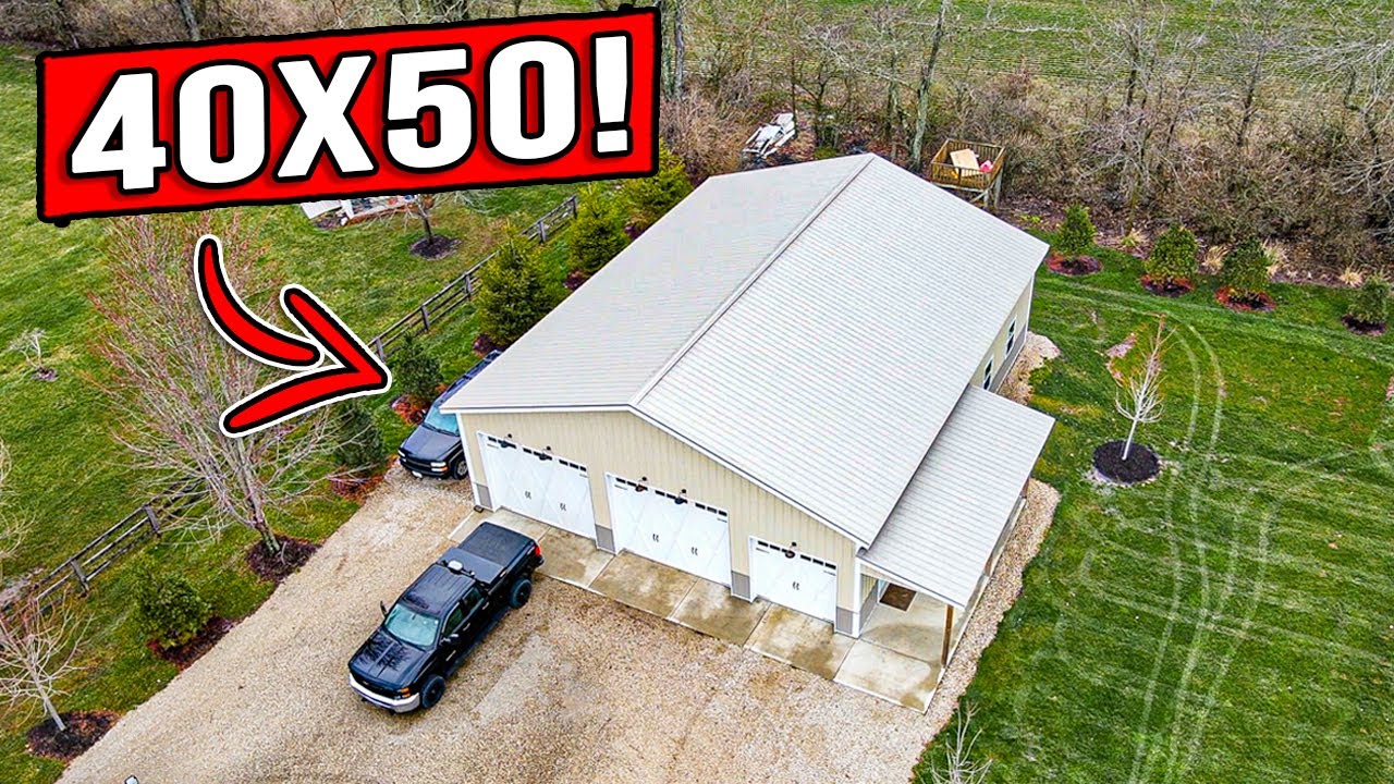 FULL-TIME TEACHER & MASSIVE SIDE HUSTLE! [40X50 SHOP TOUR!]