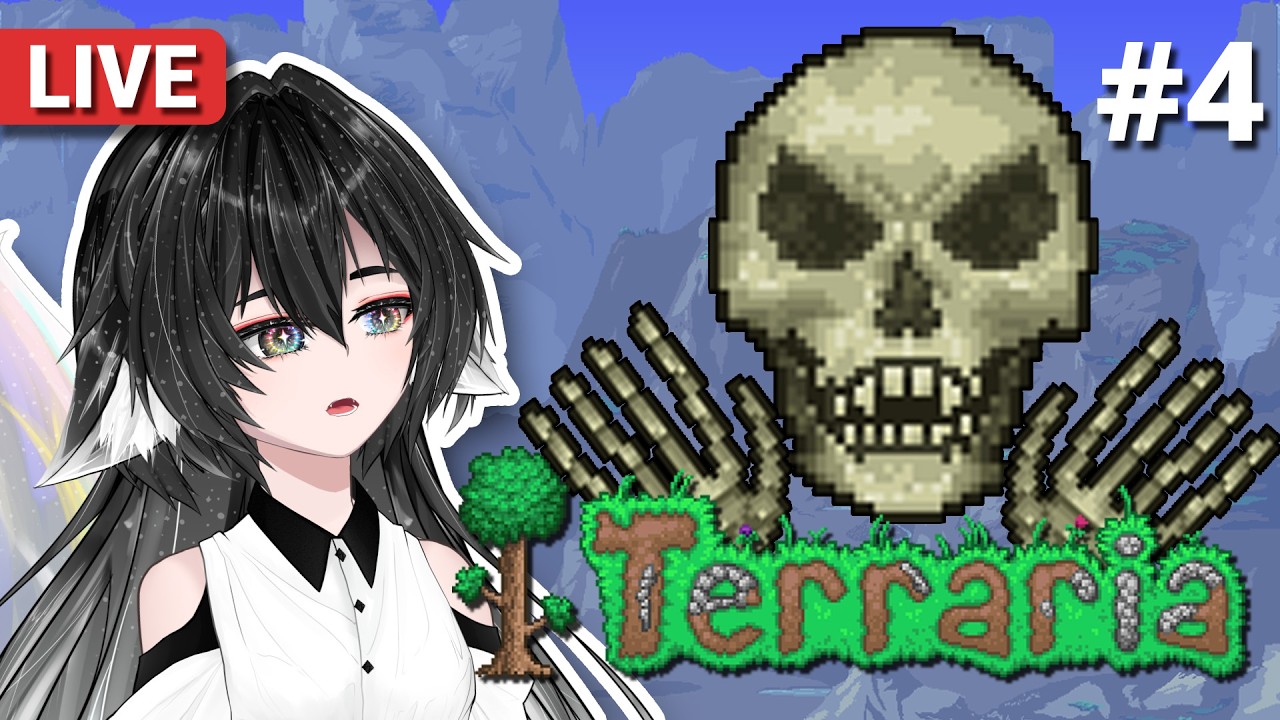 [ Terraria ] Can I Finally Defeat Skeletron? | LIVE #4