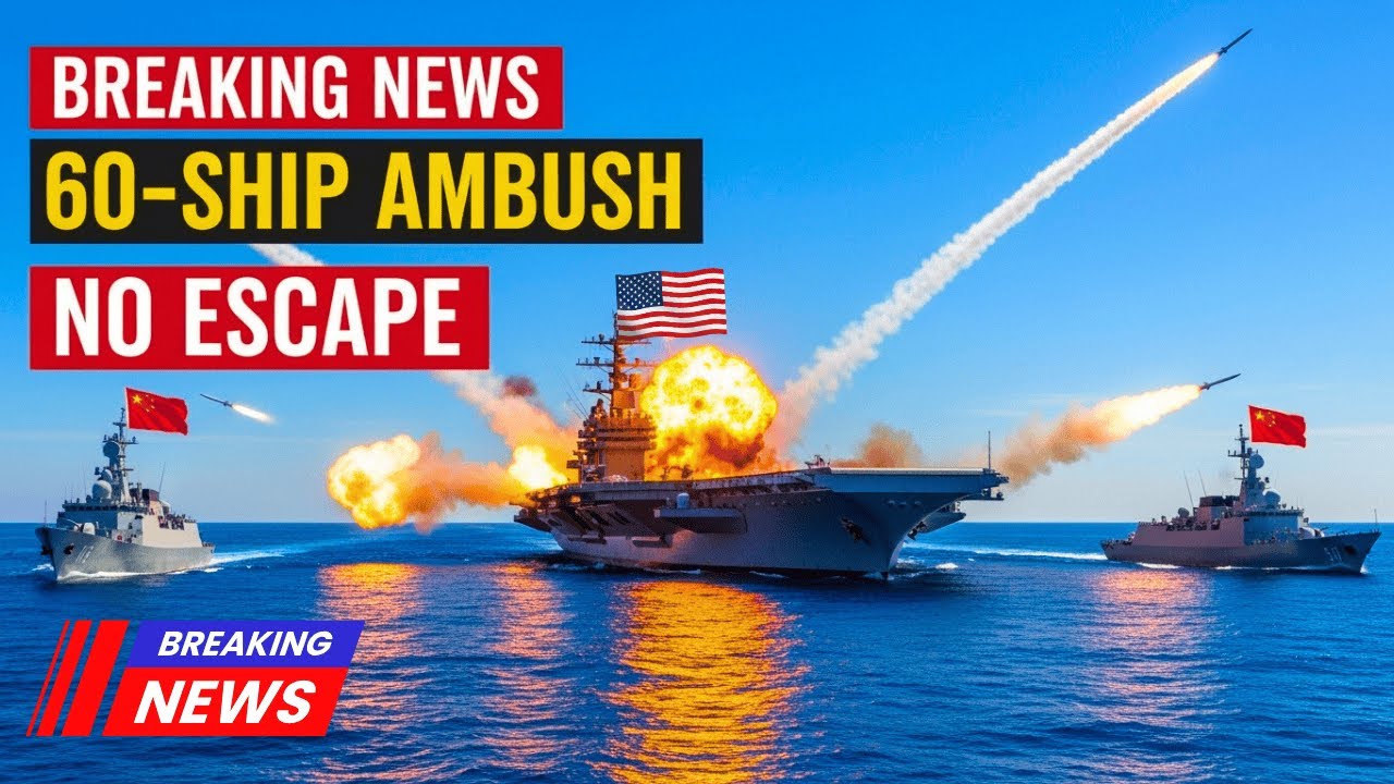 60 Chinese Warships Surround U.S. Carrier &mdash; BREAKING NEWS: The Escape No One Expected!