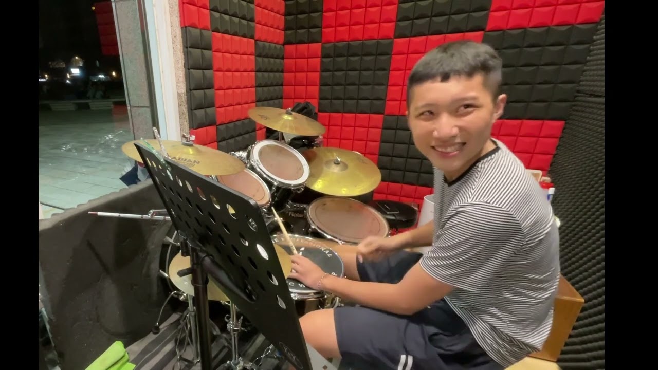 愛我別走 DRUM COVER BY 祐得
