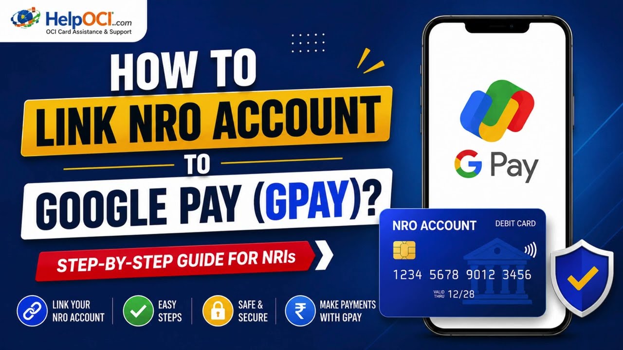 Link NRO Account to Google Pay (GPay) | Step-by-Step Guide for NRIs #googlepay #link #nroaccount #yt